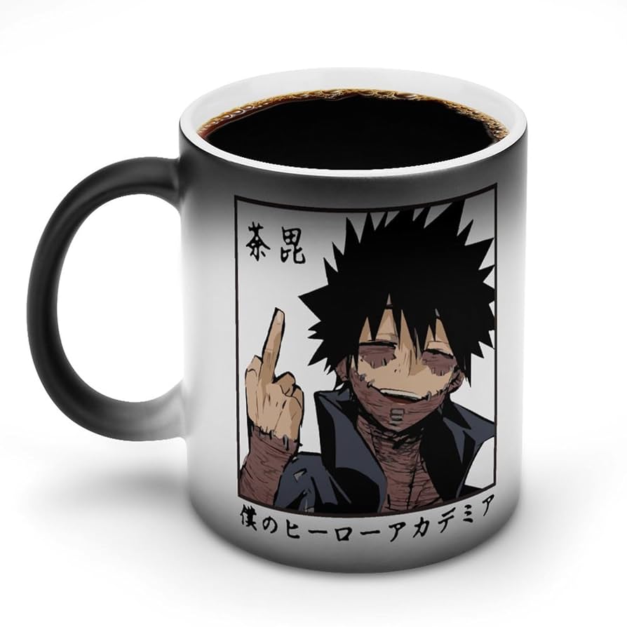 Amazon.co.jp: マグカップ 僕のヒーローアカデミア 荼毘 変色